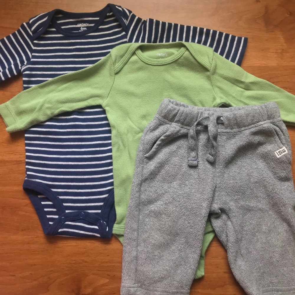6m Carter’s Sweat Suit Outfit